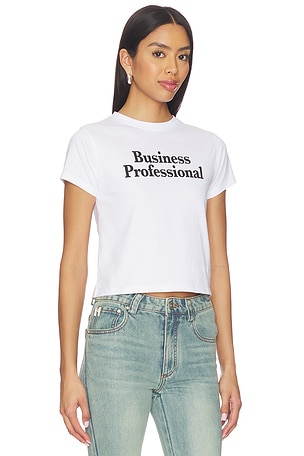 GUIZIO x REVOLVE Business Professional Tee in White