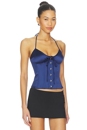 GUIZIO Marini Corset in Navy