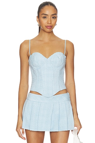 Genevieve Lace Trim Bustier GUIZIO