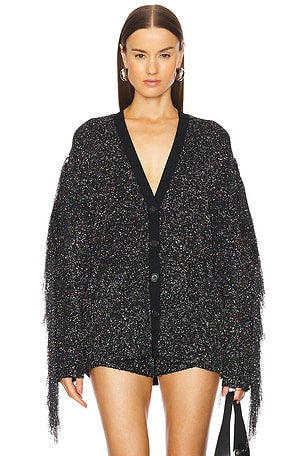 Sequin Fringe Cardigan Dodiee