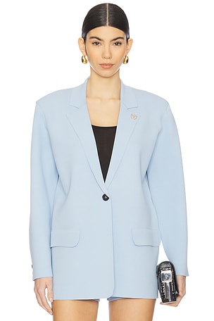 Dodiee Reinforce Blazer in Baby Blue