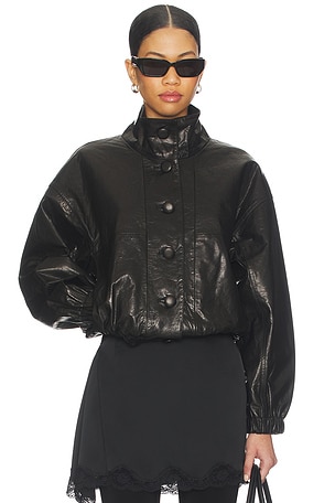 Kate Leather Bomber Dodiee