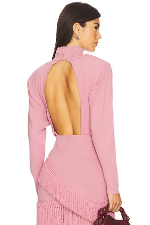 Sarah Open Back Bodysuit Dodiee