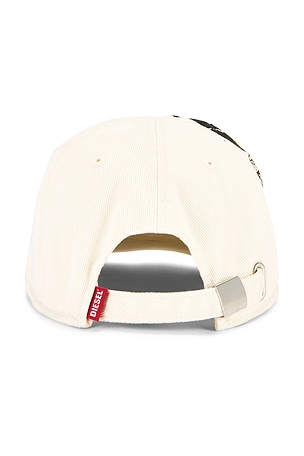 Diesel C-Eiffel Cap in Cream