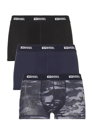 3-Pack Boxer Briefs Plain And Camo Diesel