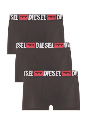 Three-pack Of All Over Logo Waist Boxers Diesel