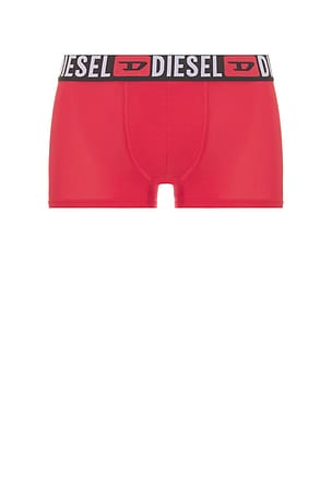 Diesel Three-pack Of All Over Logo Waist Boxers in Red,Black