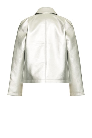 Diesel Thome Jacket in Metallic Silver