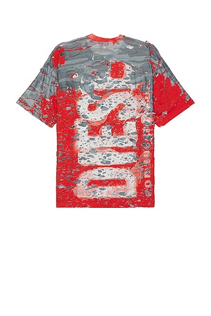 Diesel Boxt Peel T-Shirt in Red