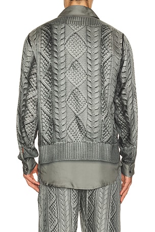 Diesel S-simply-efbn Shirt in Grey. Size 52. Also