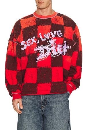 SL&D Crewneck Sweatshirt Diet Starts Monday