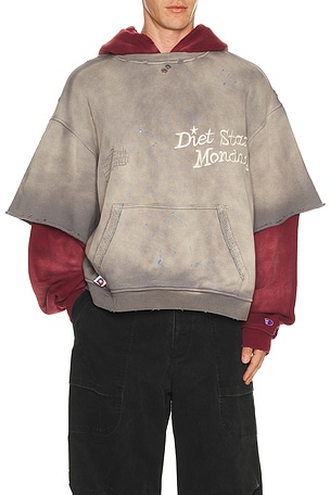 Double Layer Hoodie Diet Starts Monday