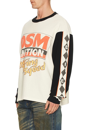 Diet Starts Monday T-SHIRTS MANCHES LONGUES IGNITION en Blanc