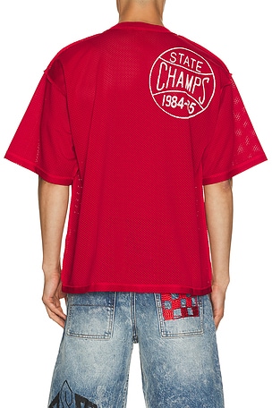 Diet Starts Monday State Champs Practice Jersey in Red