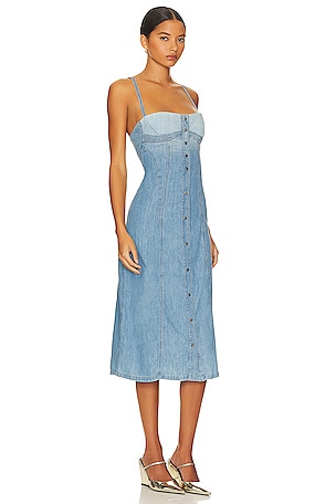 Diesel Dedressy Dress in Denim-Medium