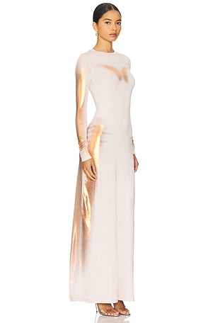 Diesel D-anessa Maxi Dress in Blush