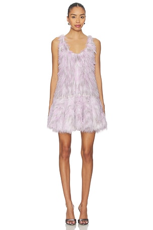 Astrid Faux Fur Dress Diesel