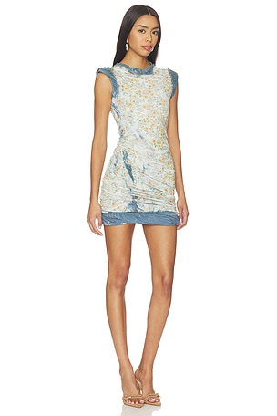 Diesel D-ayana Dress in Blue,Yellow