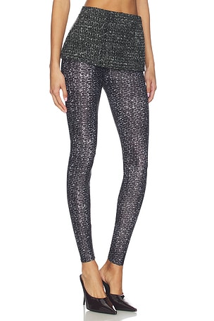 Diesel Hour Legging in Black