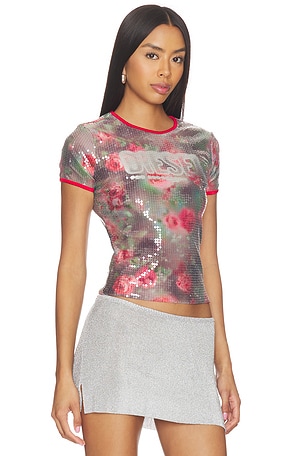 Diesel Unkyel Top in Grey,Red