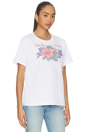 Diesel Bling Tee in White
