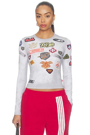 Tele Long Sleeve T-shirt Diesel