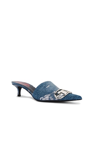 Diesel D-venus Kittie B Kitten Heels in Blue