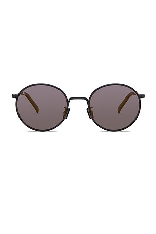 DIFF EYEWEAR Daisy Wrap in Matte Black Tortoise & Brown  display picture 1