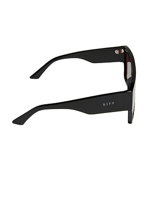 DIFF EYEWEAR Electra Sunglasses in Black