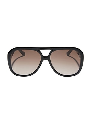 X For Love & Lemons Acetate Aviator Sunglasses DIFF EYEWEAR