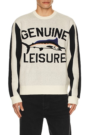 Leisure Sport Crew Knit Sweater Duvin Design