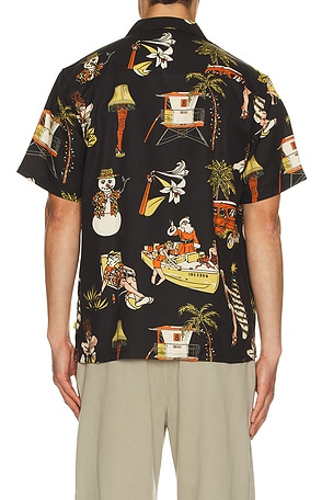 Duvin Design Holidays Button Up Shirt in Black. Size XL/1X. Also