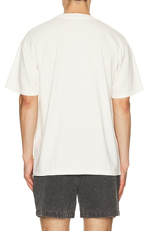 Duvin Design Swim Tan Relax Tee in Cream. Size M. Also