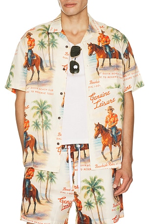 Beach Ranch Button Up Shirt Duvin Design