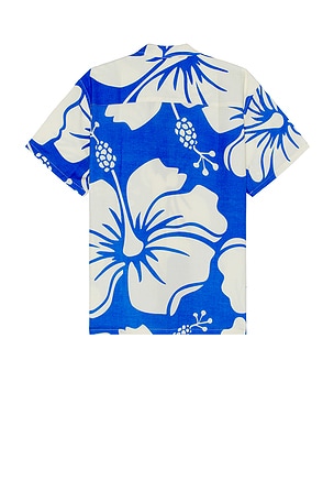 Duvin Design Trouble In Paradise Shirt in Blue