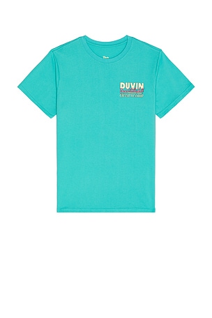 Duvin Design Beach Volley Tee in Teal
