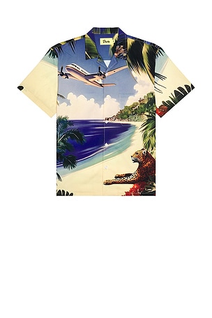 Beach Landing Buttonup Shirt Duvin Design