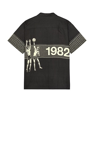 Duvin Design Serving Heat Buttonup Shirt in Black