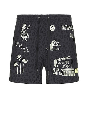 Stamp Swim Short Duvin Design