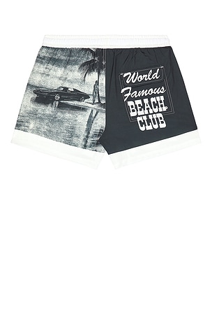 Duvin Design World Famous Swim Short in Black