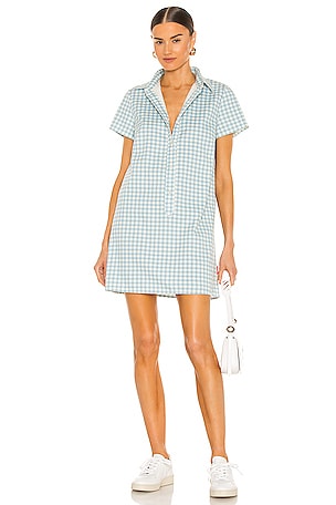 checkered powder blue dress Blue Checkmate Dress XL