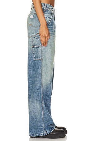 Denimist Teri Wide Leg Carpenter Jean in Blue