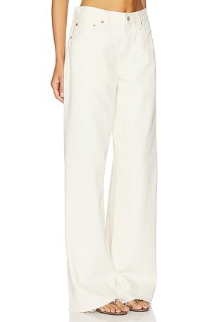 Denimist Teri Wide Leg Jean in Cream