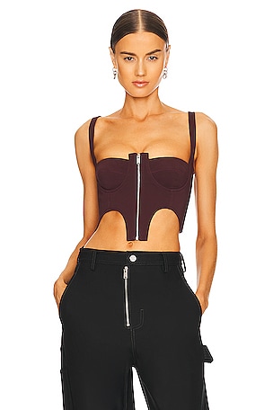 Double Arch Bustier Top Dion Lee