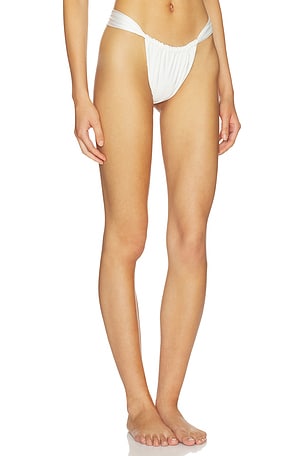 Divino Seas Abigaelle Bikini Bottom in White