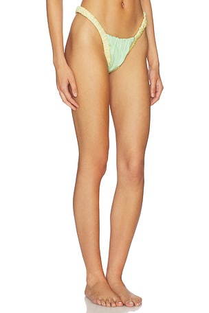 Divino Seas Ada Bikini Bottom in Lemon