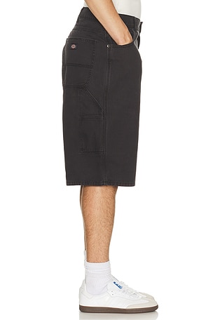 Dickies Worn in Relaxed 13 Carpenter Shorts in Black