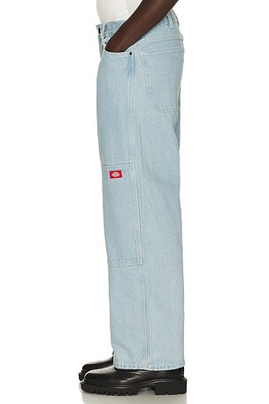 Dickies Loose Straight Double Knee Jean in Blue