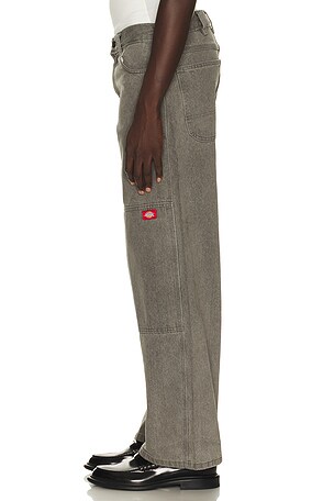 Dickies Loose Straight Double Knee Jean in Grey