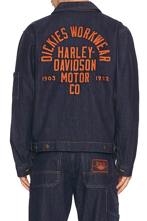 x Harley Davidson Denim Jacket Dickies